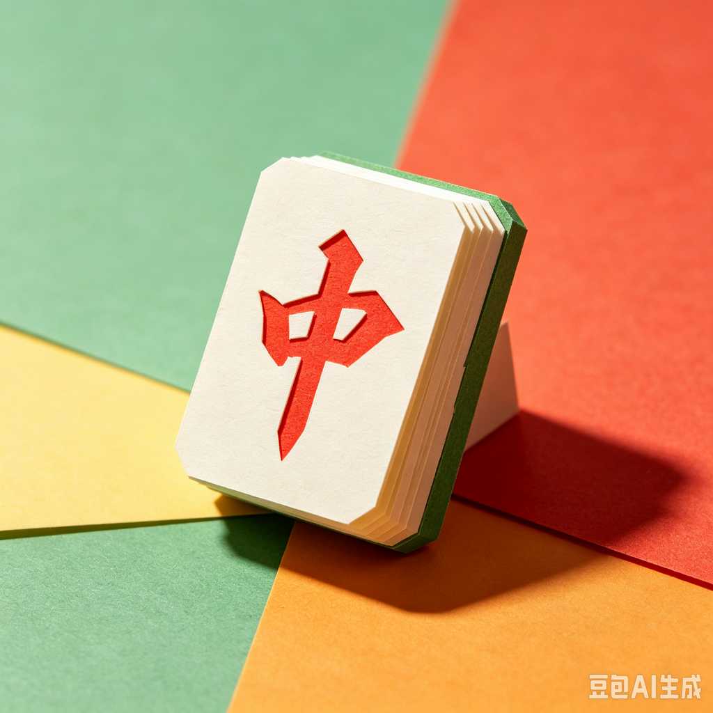 indoor leisure game mahjong set