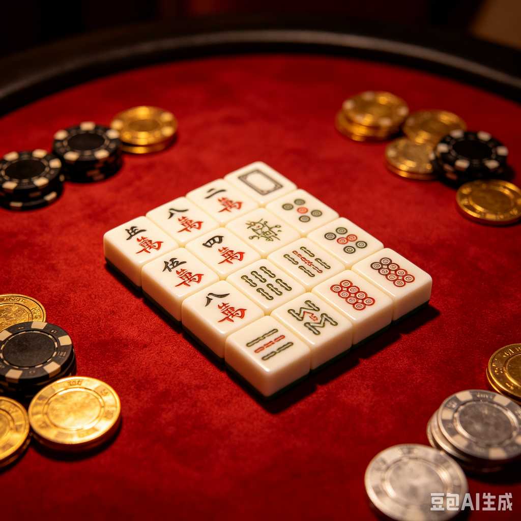 hand carved mahjong tiles